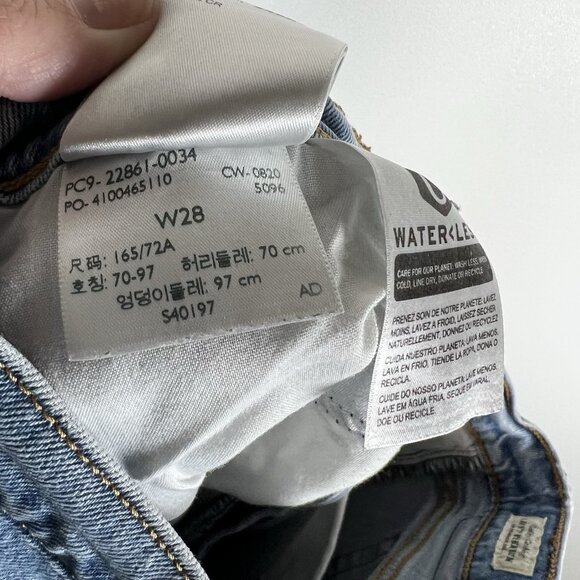 Levi’s Wedgie Icon Fit Ankle Jeans High Waist Size 28 Casual Vintage‎ Style - Picture 12 of 12